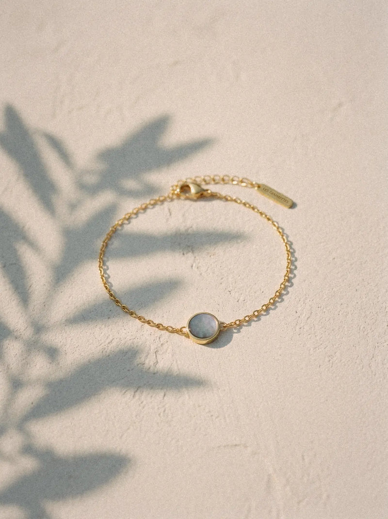 Bracelet Origine - Nacre grise