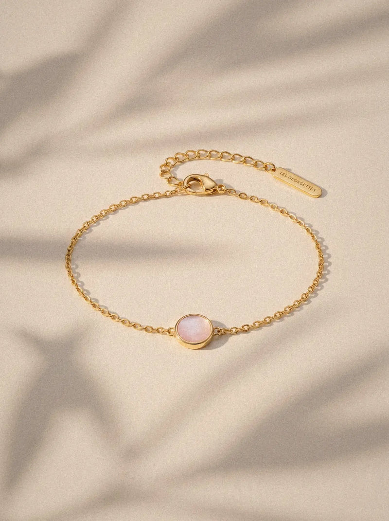 Bracelet Origine - Nacre rose