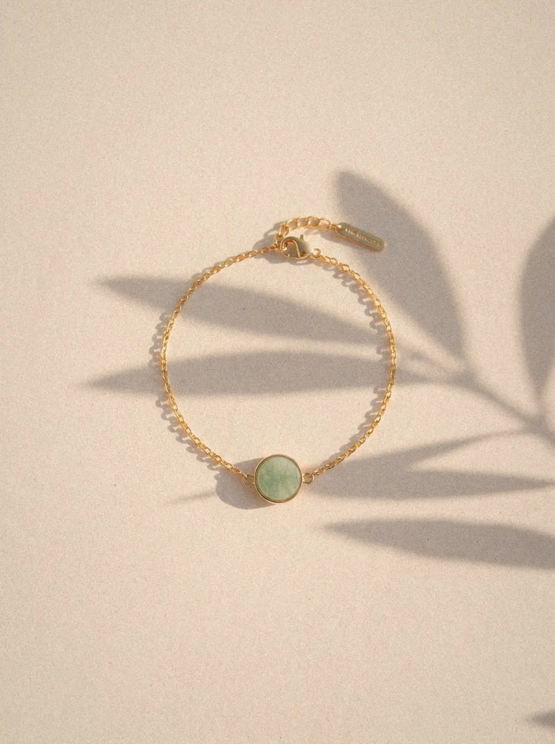 Bracelet Origine - Aventurine verte