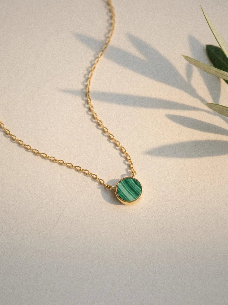 Collier Origine - Malachite