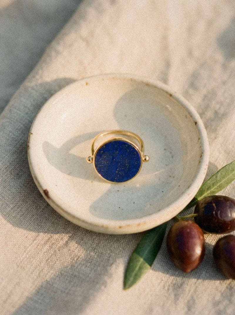 Bague Aura - Lapis-lazuli