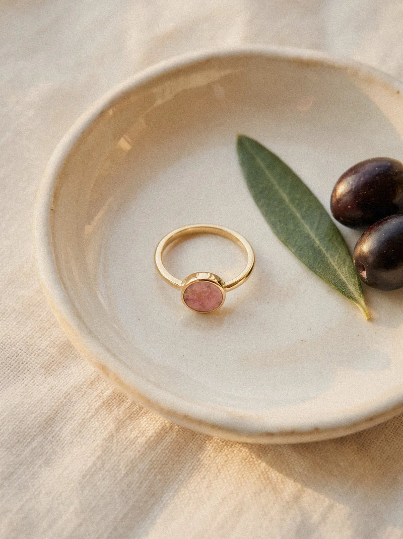 Bague Origine - Rhodonite