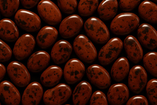 Bannière obsidienne acajou