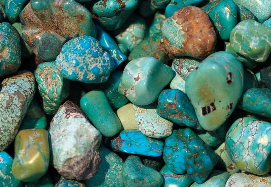 Pierre turquoise bannière