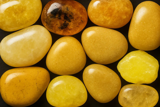 pierre jaune bannière