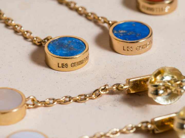 Bijoux pierres bleues