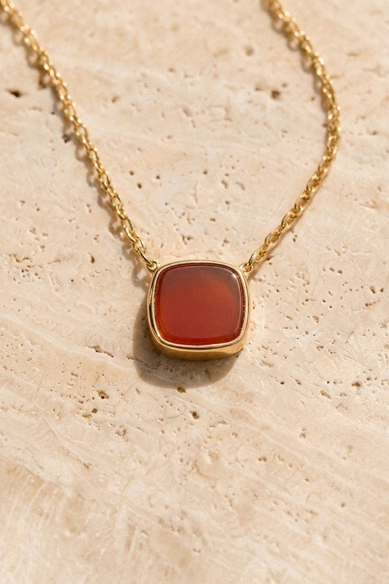 Bijoux pierres rouges