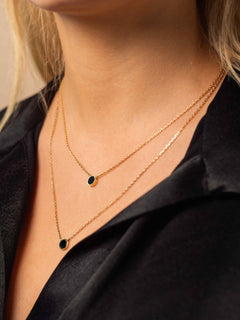 Photo Collier Origine - Onyx Noir - Variante 1
