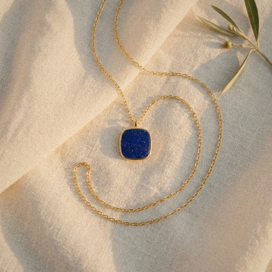 Collier Muse - Lapis-lazuli