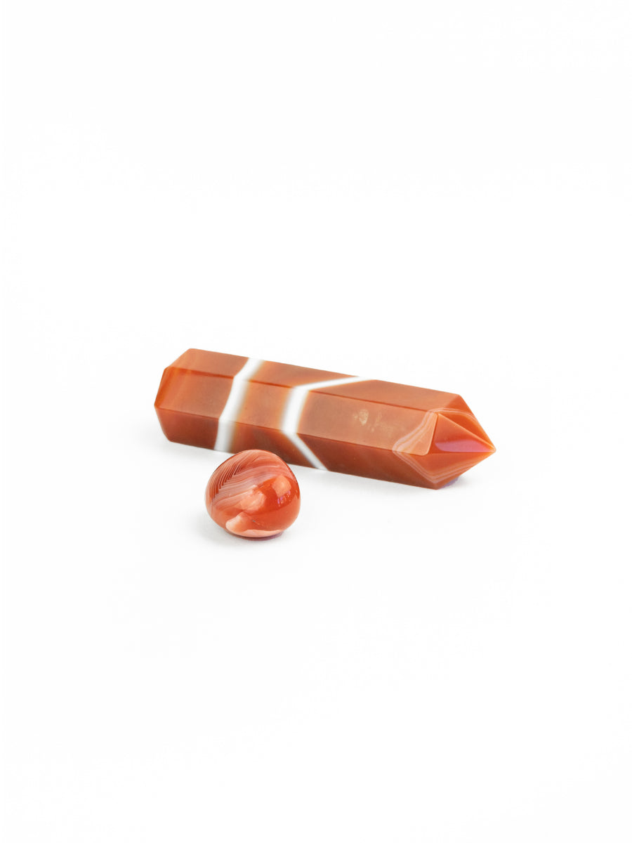 Pierre - Agate rouge