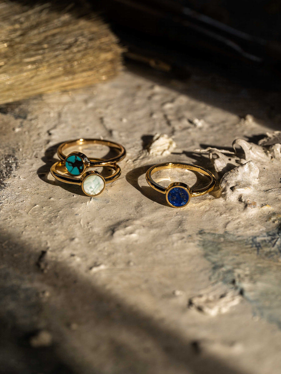 Bague Origine - Lapis-lazuli