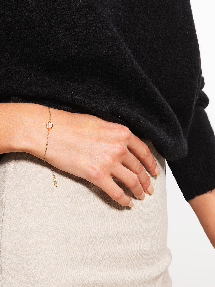 Photo Bracelet Origine - Nacre rose - Variante 3