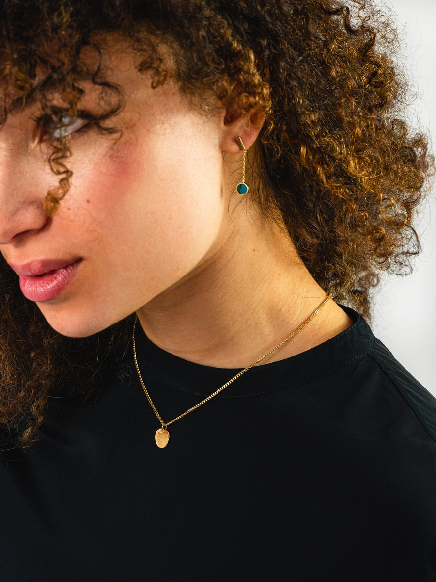 Photo modèle 1 - Collier Zodiaque - Gémeaux