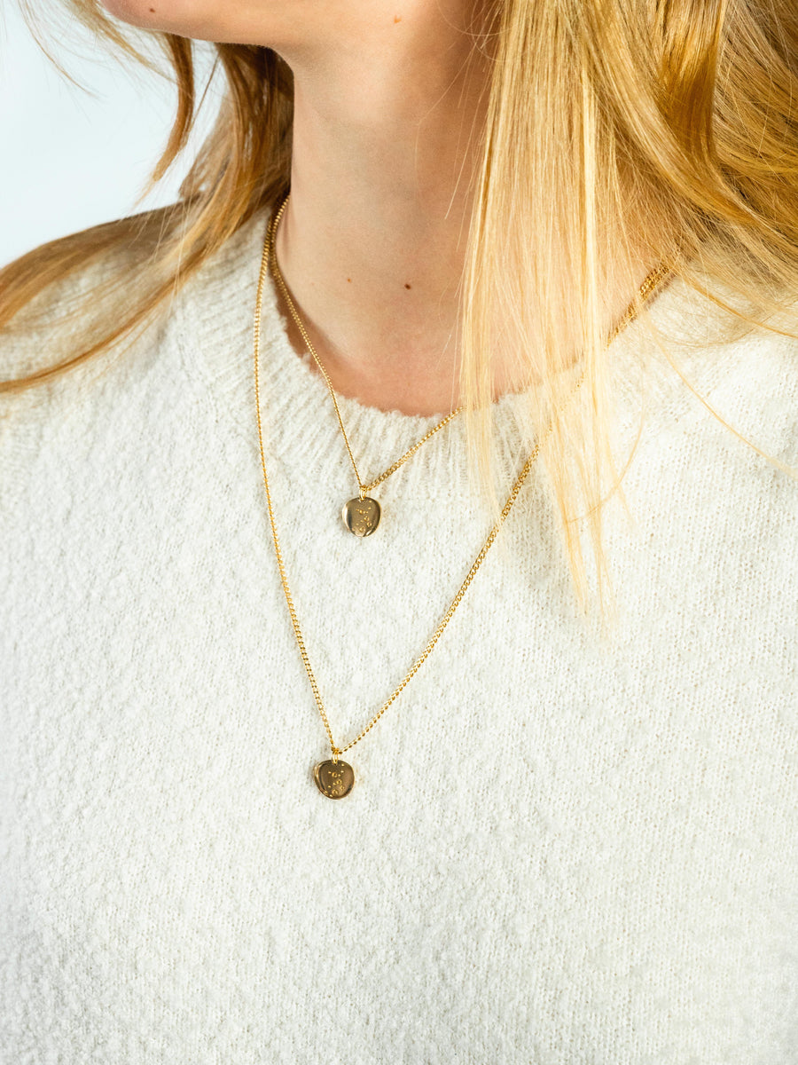 Photo modèle 1 - Collier Zodiaque - Vierge