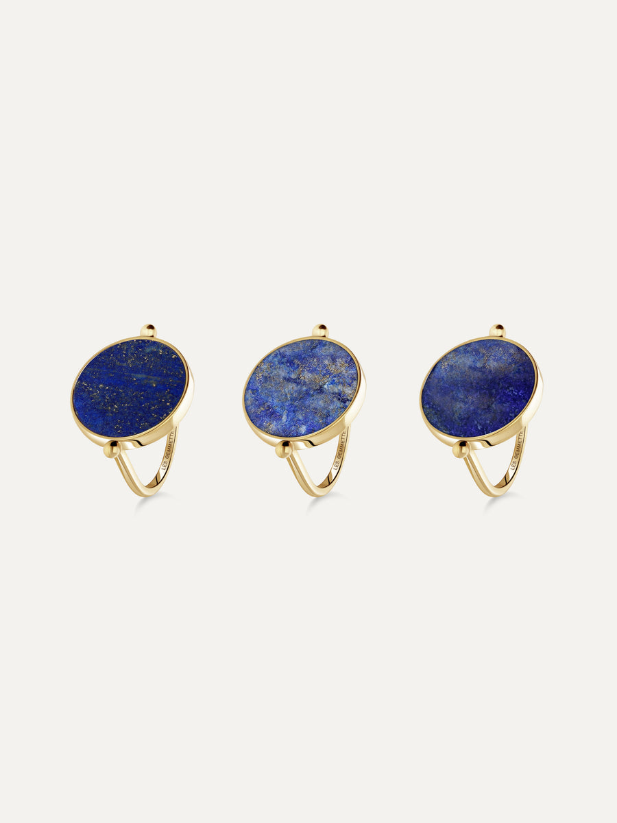 Bague Aura - Lapis-lazuli