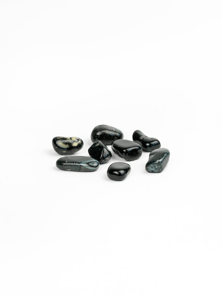 Photo Collier Muse - Onyx noir - Variante 4