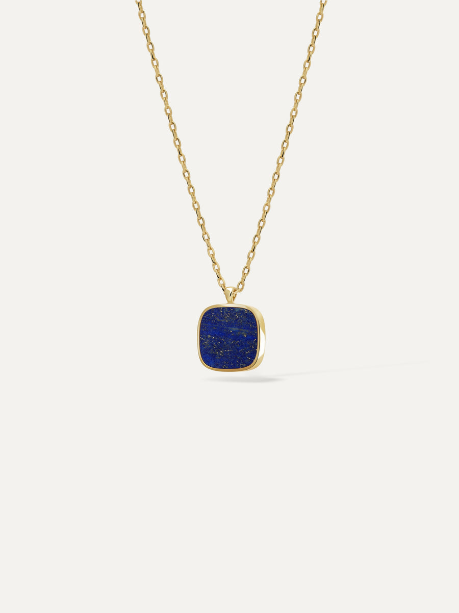Collier long Muse - Lapis-lazuli