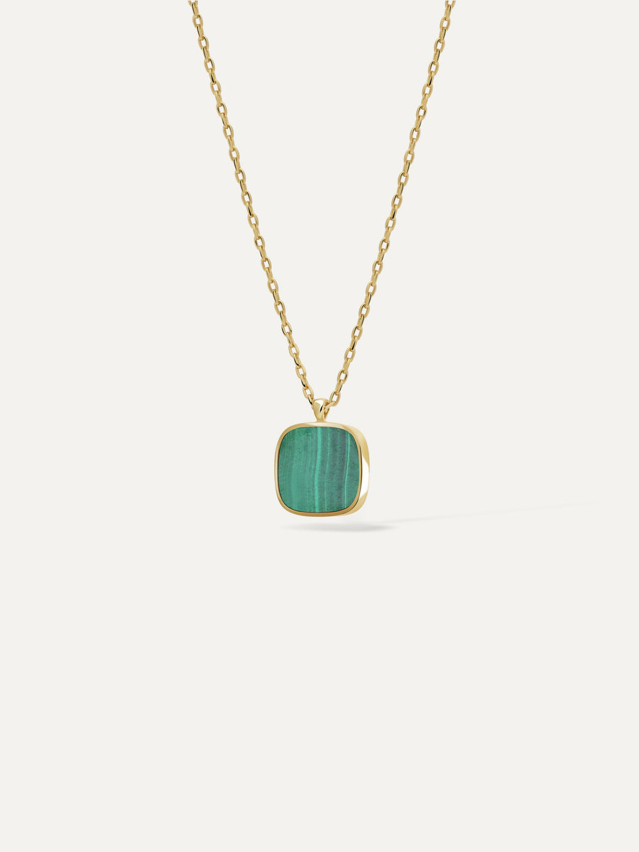 Collier Muse - Malachite