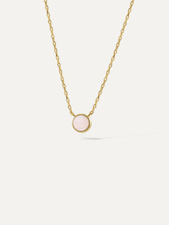 Photo Collier Origine - Nacre rose - Variante 1