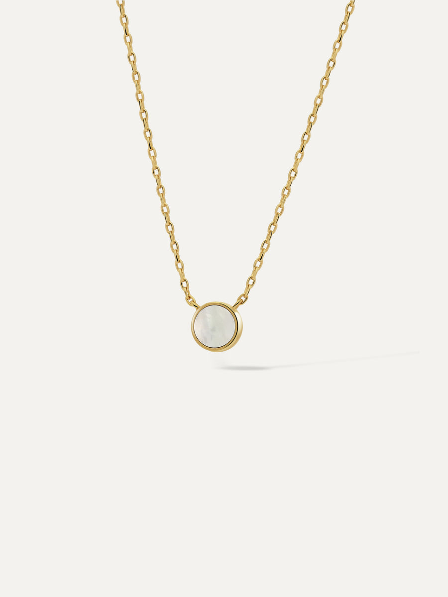 Collier Origine - Nacre blanche